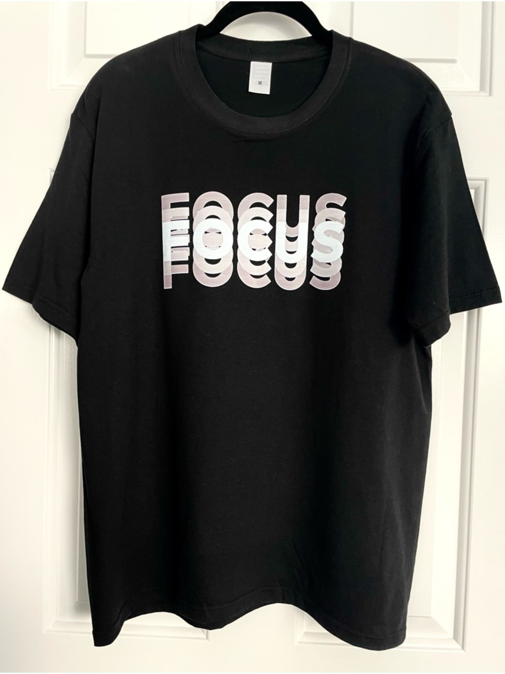 Black 'FOCUS' Graphic Tee